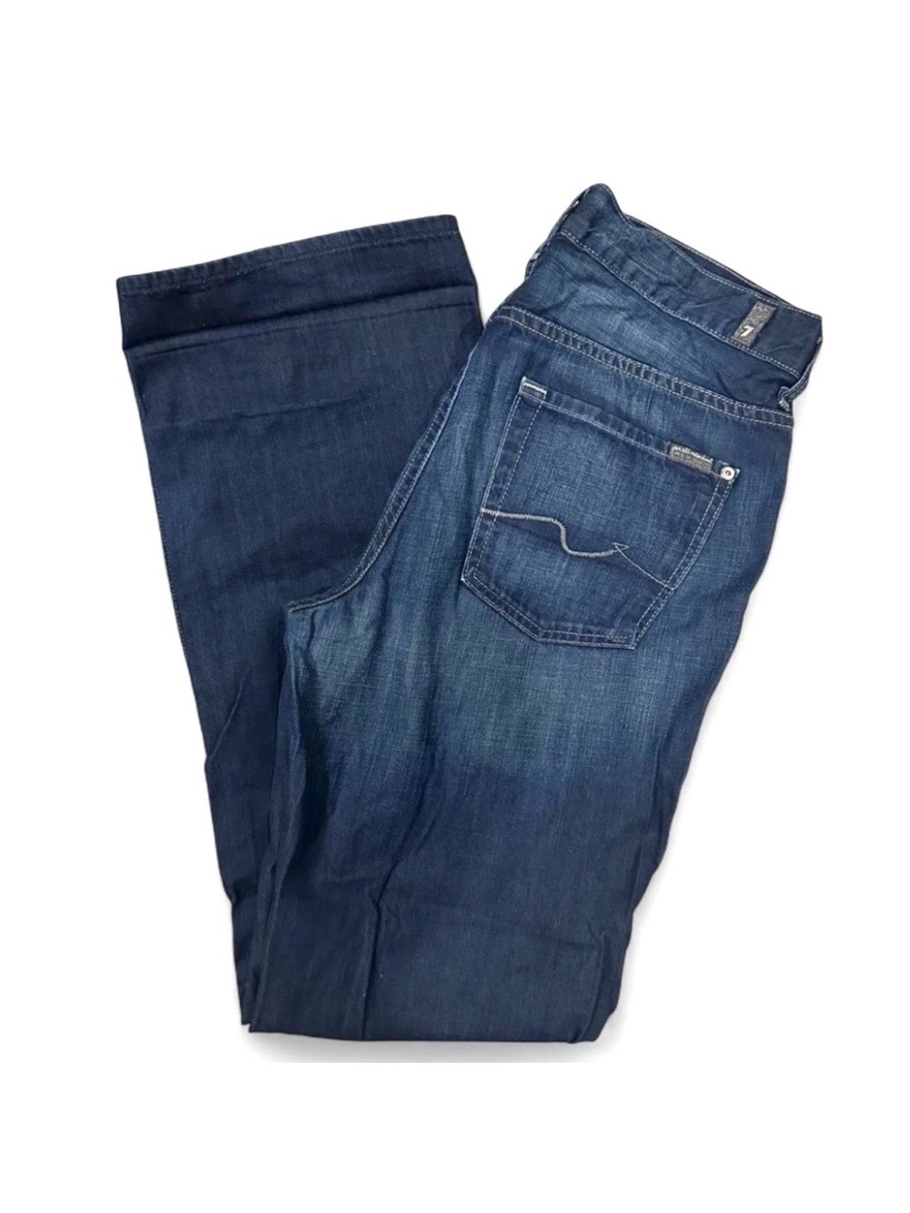 Vintage Y2K 7 For All Mankind Relaxed Fit Men’s Denim Jeans Size W30 x L32
